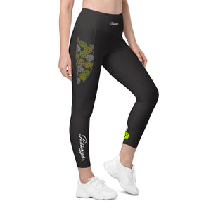 Picklehigh™ Blackout Leggings with pockets