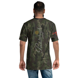 Picklehigh Camo Marine Veteran Men's t-shirt