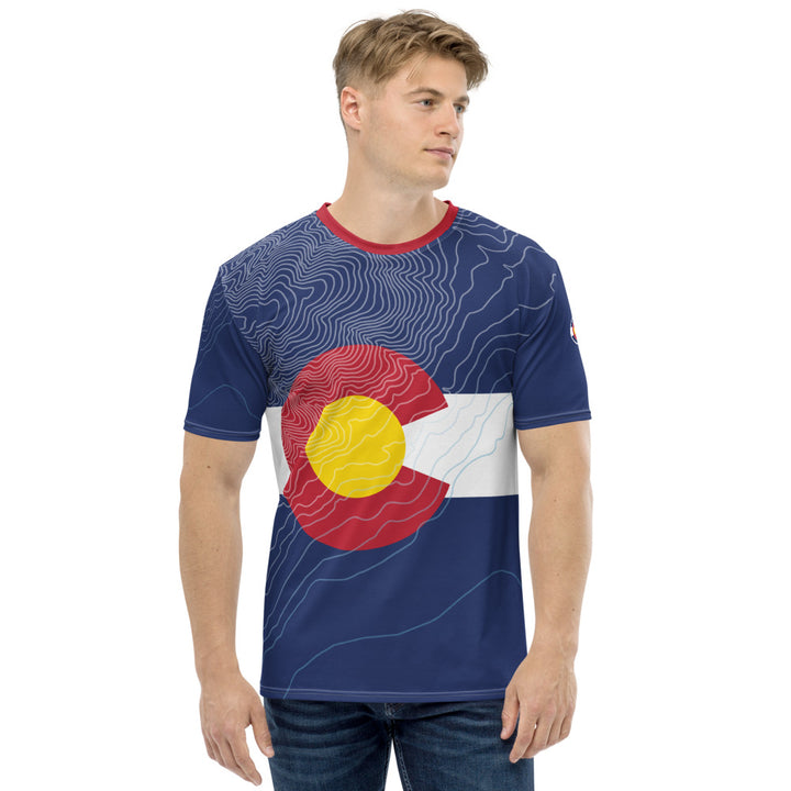 Colorado Mountain High Full Print Men's T-shirt