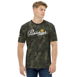 Picklehigh Camo Navy Veteran Men's t-shirt