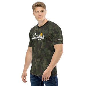 Picklehigh Camo Air Force Veteran Men's t-shirt