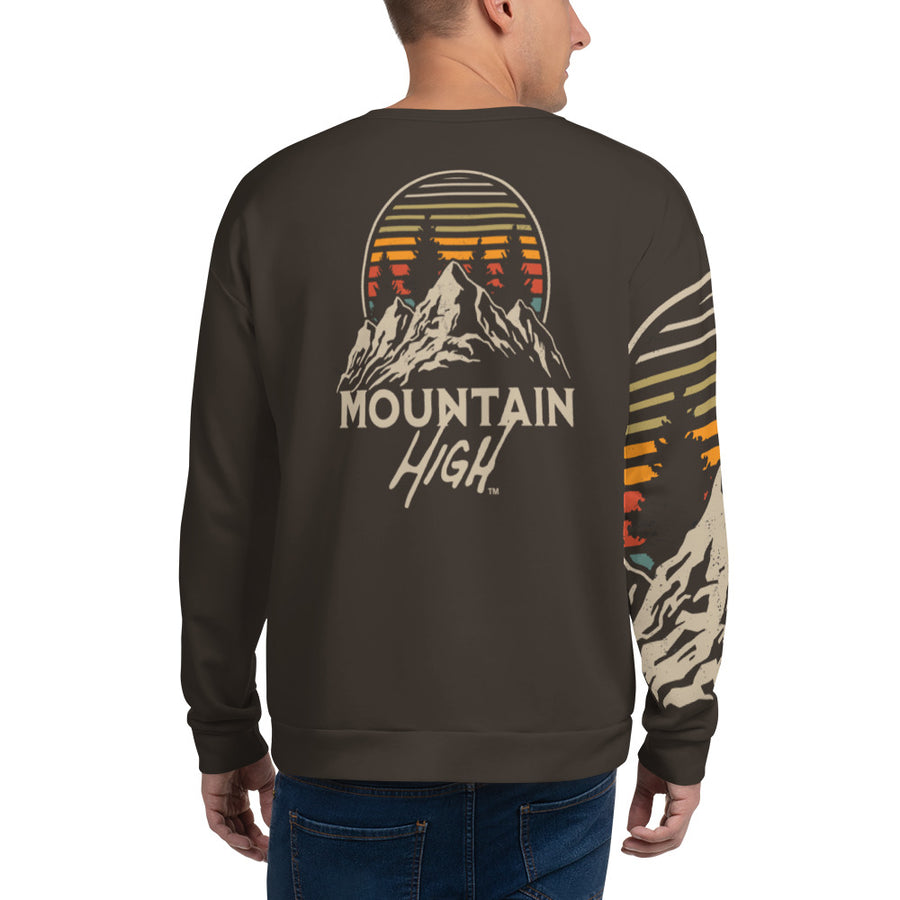 Vintage 1969 "Sharing" Unisex Sweatshirt Mountain High