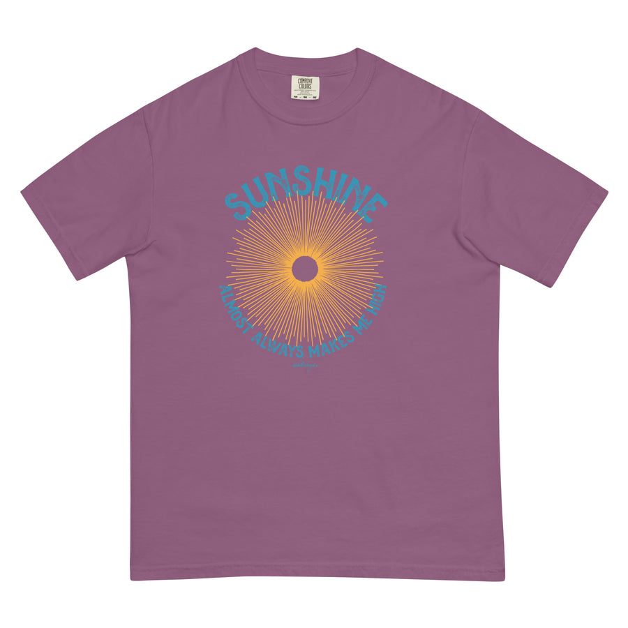 Sunshine High Men’s garment-dyed heavyweight t-shirt