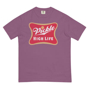 Pickle High Life Unisex garment-dyed heavyweight t-shirt