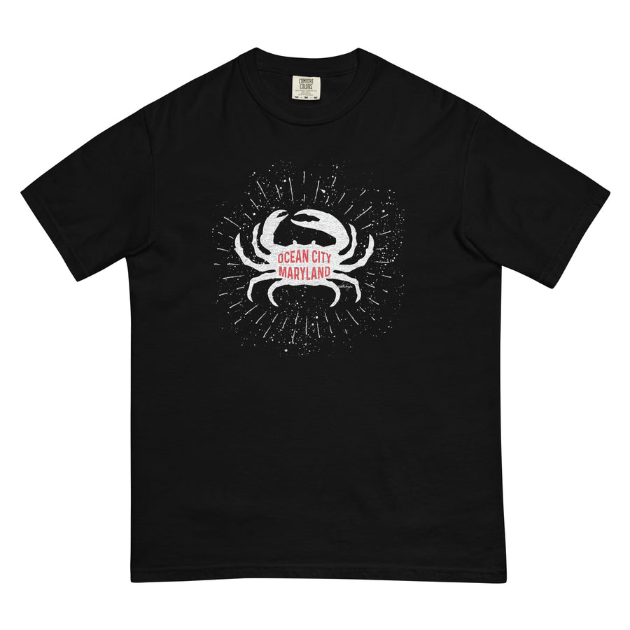 Crab High Men’s garment-dyed heavyweight t-shirt
