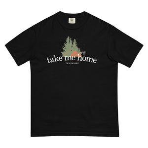 Take Me Home Mountain High unisex garment-dyed heavyweight t-shirt