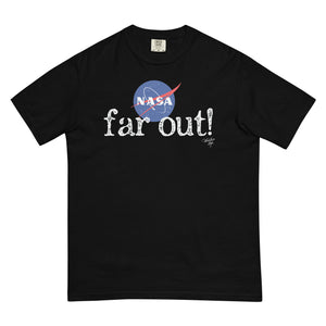 Far Out! NASA Mountainhigh  garment-dyed heavyweight t-shirt