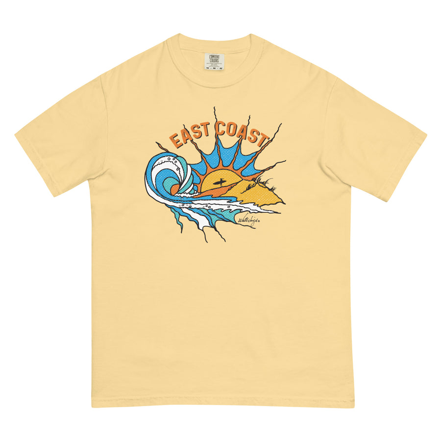 East Coast Surfer Men’s garment-dyed heavyweight t-shirt