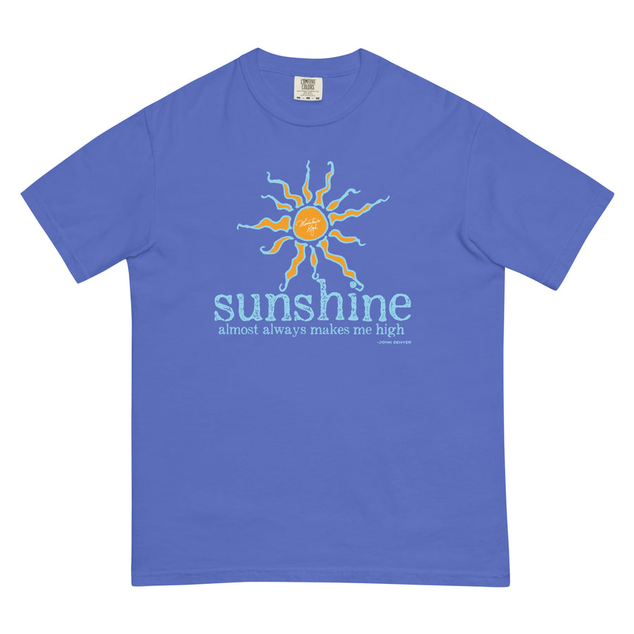 Sunshine Mountain High unisex garment-dyed heavyweight t-shirt (Comfort Colors)