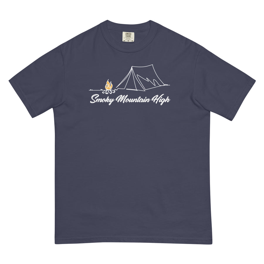 Camping Mountain High garment-dyed heavyweight t-shirt