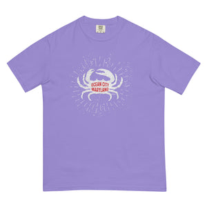 Crab High Men’s garment-dyed heavyweight t-shirt