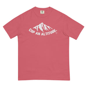 "Altitude" MountainHigh unisex  garment-dyed Comfort Colors heavyweight t-shirt