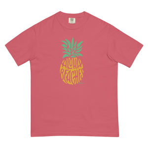 Aloha Beaches. Men’s garment-dyed heavyweight t-shirt