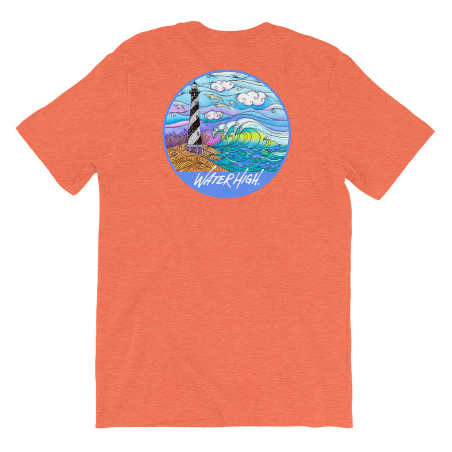 Hatteras Waves Short-Sleeve Unisex T-Shirt Signature - OBX Collection