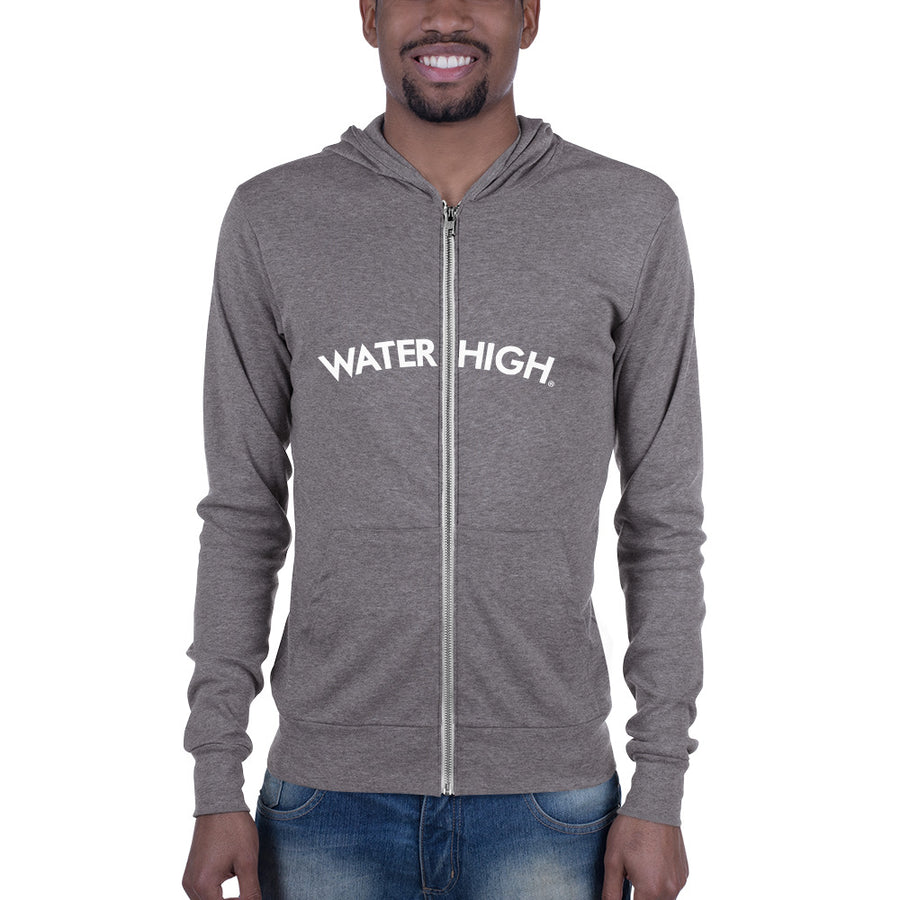 WATER HIGH Unisex zip hoodie