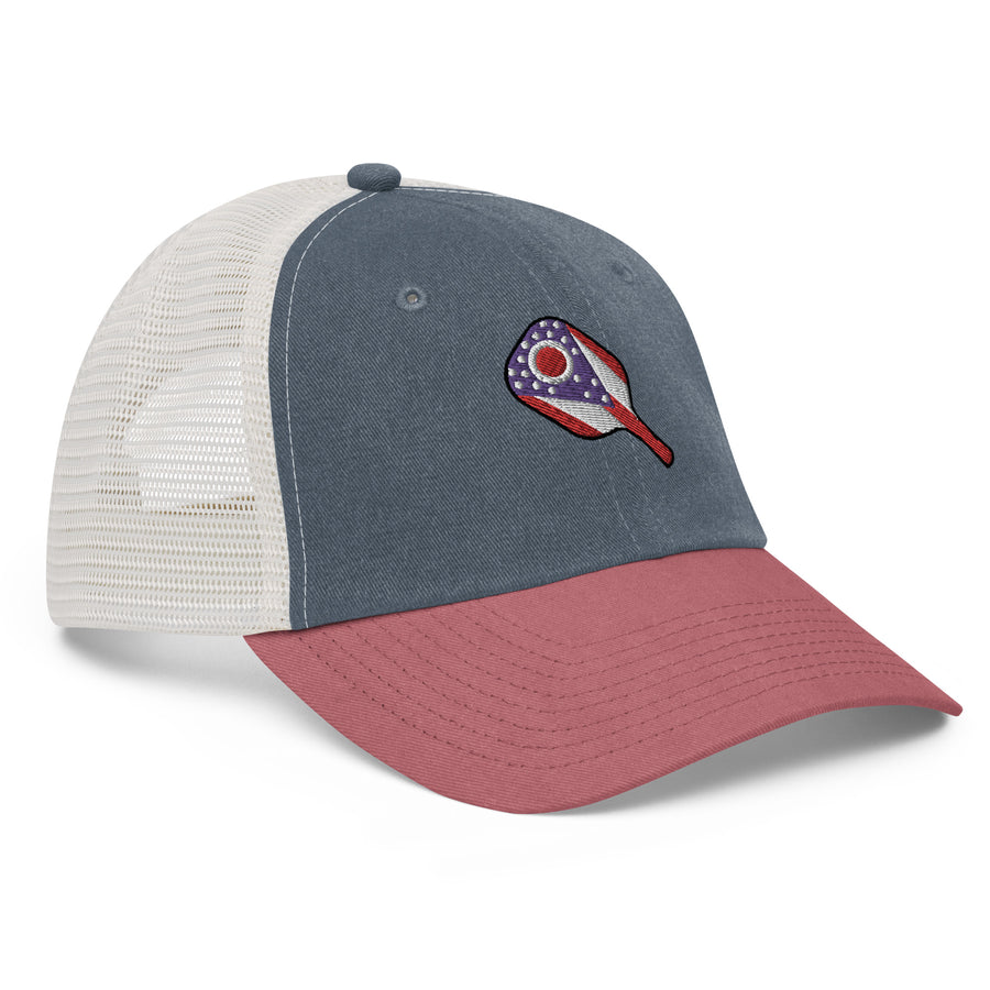 Pickleball Ohio Pigment-dyed cap