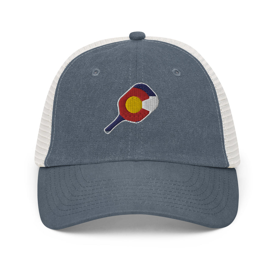 Pickleball Colorado Pigment-dyed cap