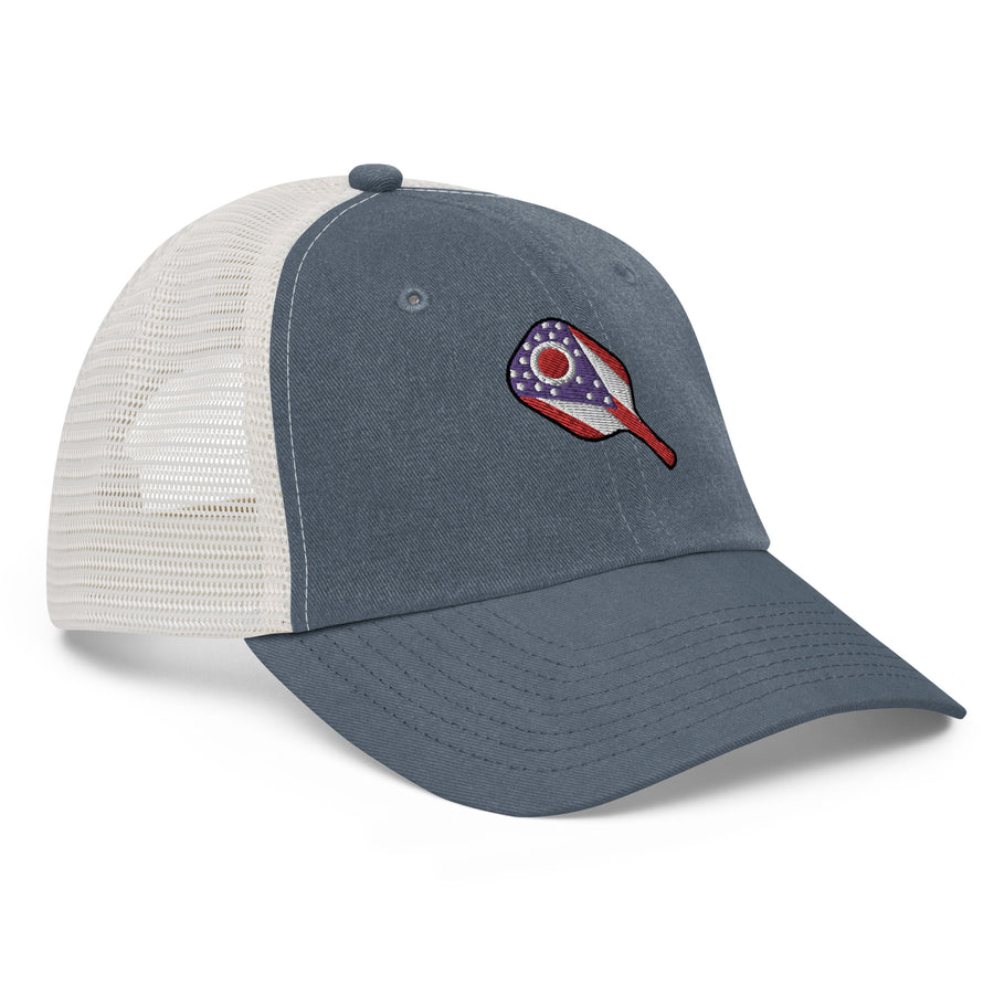 Pickleball Ohio Pigment-dyed cap