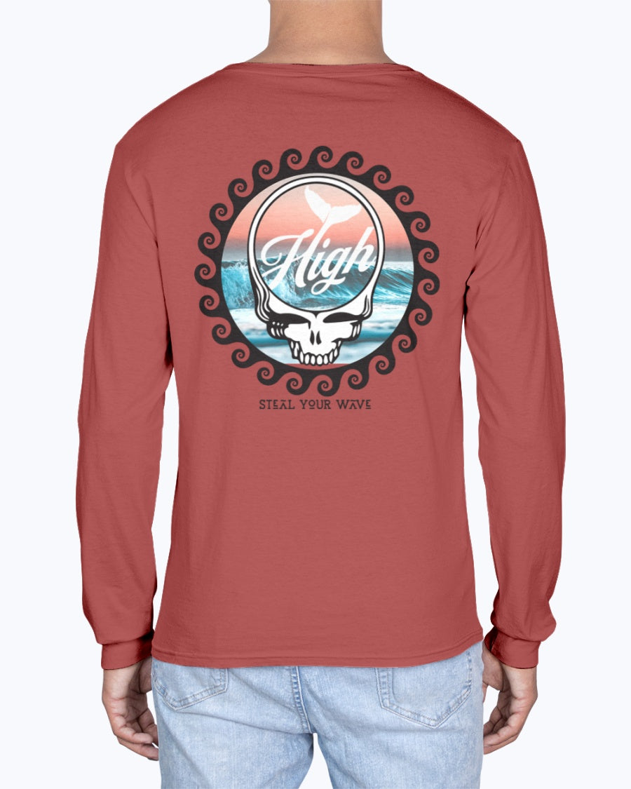 Steal Your Wave Comfort Colors Long Sleeve T
