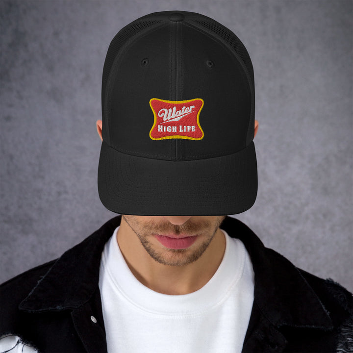 Water High Life Retro Trucker Cap