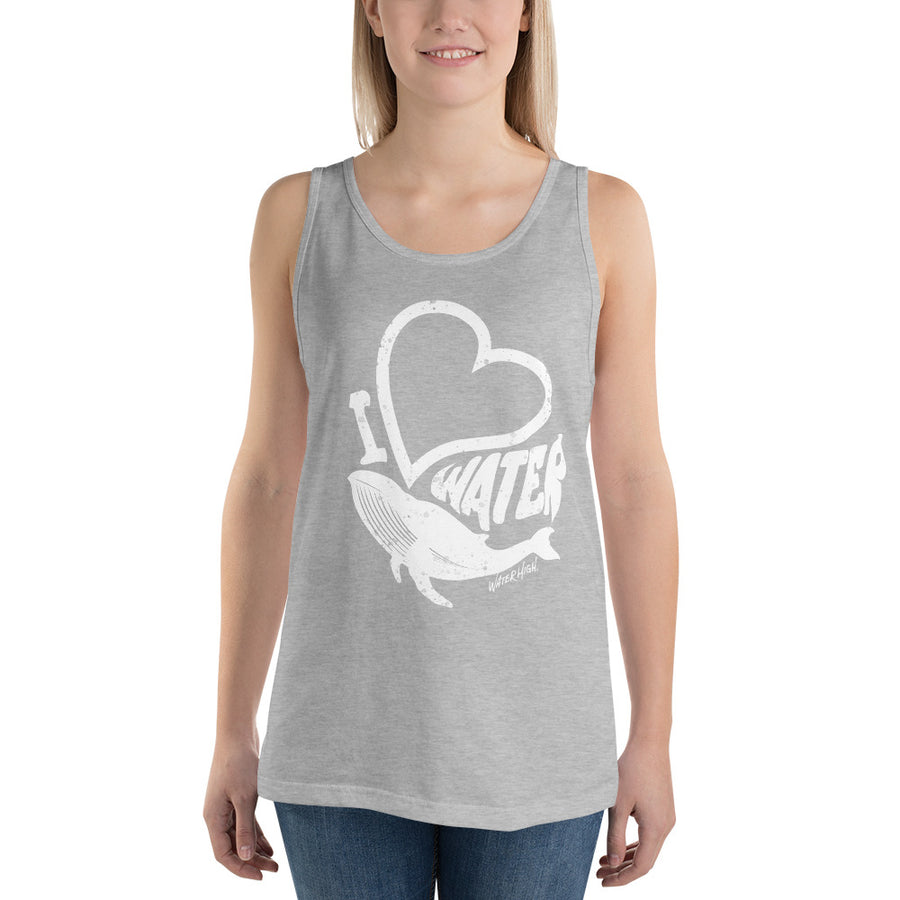 I Heart Water Unisex Tank Top