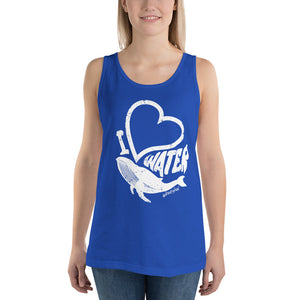 I Heart Water Unisex Tank Top