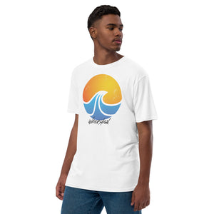 Wave Logo Unisex premium viscose hemp t-shirt