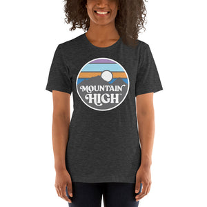 Mountain High Sunset Unisex t-shirt
