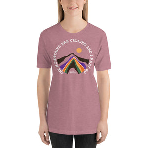 Mountains Calling Short-sleeve unisex t-shirt