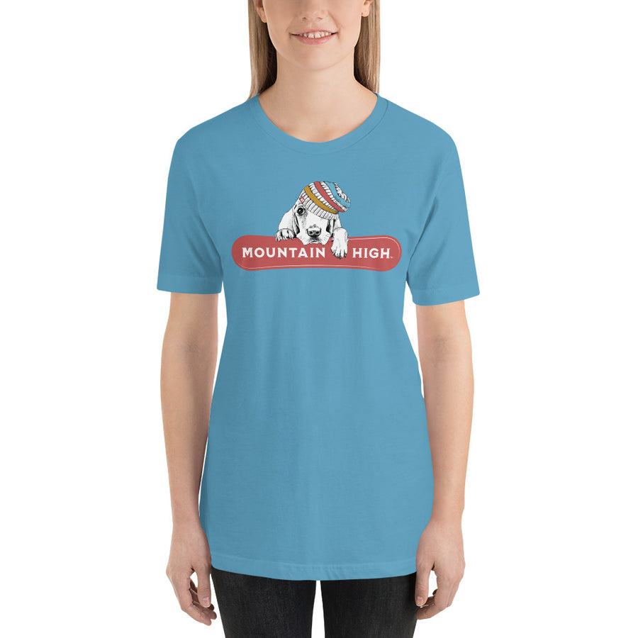 Mountain High Puppy Short-sleeve unisex t-shirt