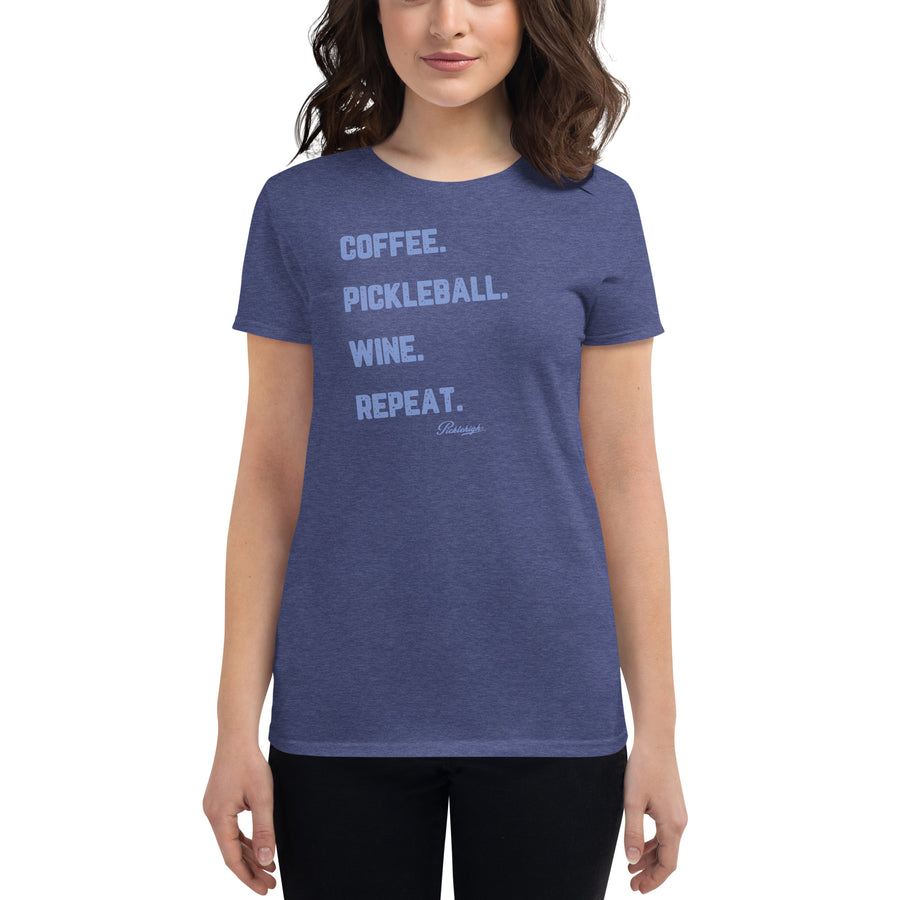 "Repeat" Picklehigh Women's short sleeve t-shirt