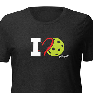 I Heart Pickle Women’s relaxed tri-blend t-shirt