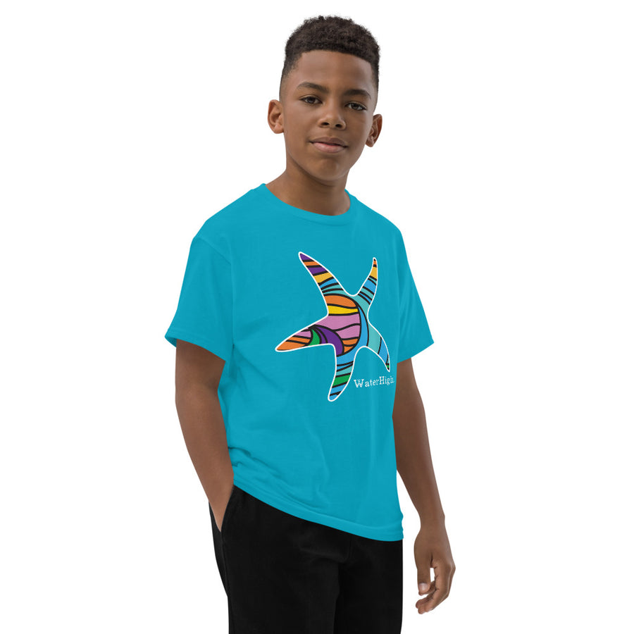Wave Starfish Youth Short Sleeve T-Shirt